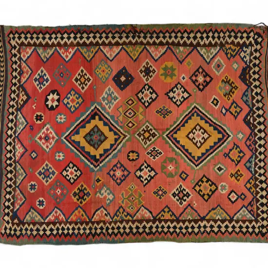 Iranian flatweave carpet,